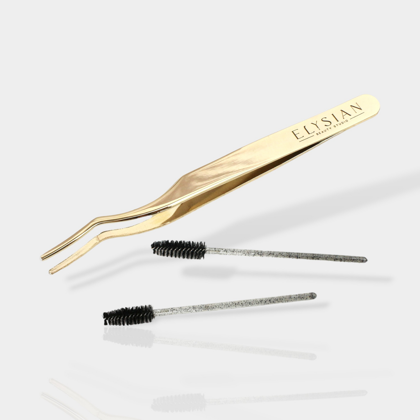 Gold Lash Applicator and 2 Lash Brushes